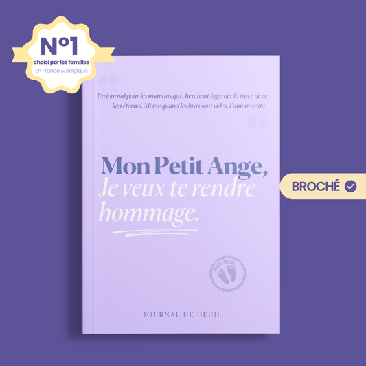 Journal de deuil périnatal pour parents après la perte d’un bébé