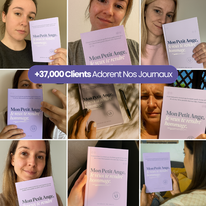 Journal de deuil périnatal pour parents après la perte d’un bébé