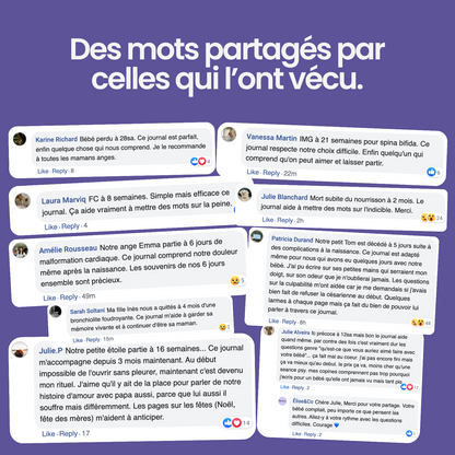 Journal de Deuil : Mon Petit Ange